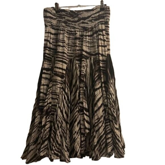 Grace Elements Dresses & Skirts - Grace Elements Zebra Print Midi Skirt